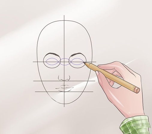 成都易森画室-女性脸部画眼睛3