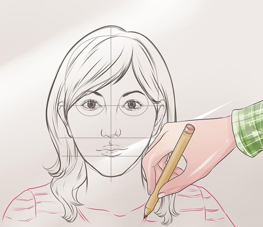 成都画室老师分享干货了！小白看一遍都能学会的女性脸部素描画法教程！